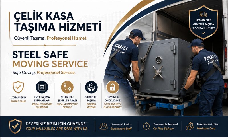 Çelik Kasa Taşıma Hizmetleri